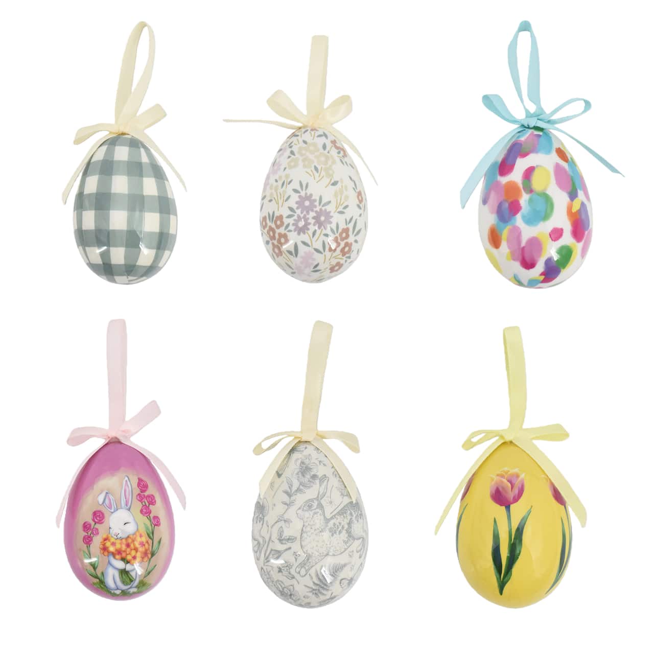 Assorted 2.75" Patterned Egg Ornament by Ashland, 1pc.